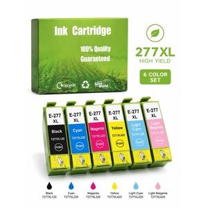 Epson 277XL T277XL Compatible Ink 6 Color Set XP-850 860 950 960 970 NEW SEALED